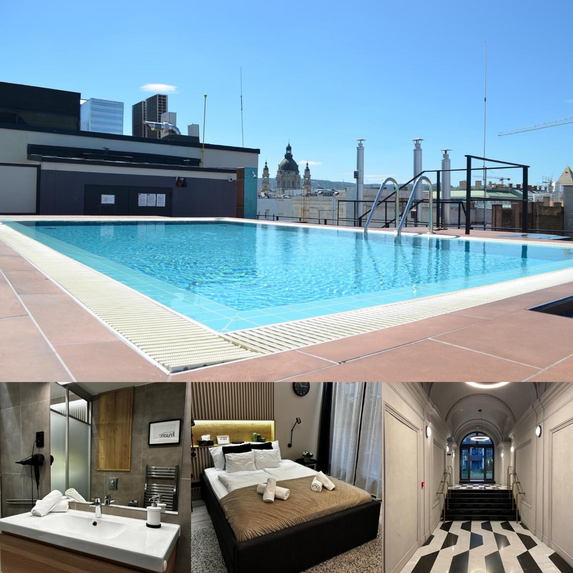 K40 Residence, With Pool On The Top! Budapest Exterior foto
